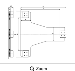 The detailed dimensions