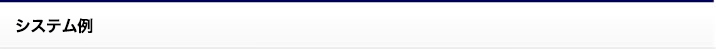 システム例